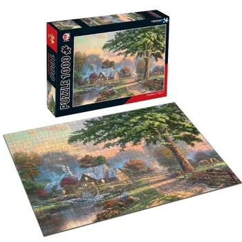 

Puzzles 1000 Pieces Paper Landscape Puzzles Toys for Adults Children Kids Games Educational Toys 88009