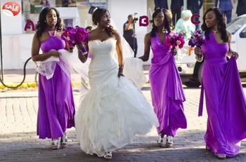 

2015 long Purple lavender bridesmaid dresses Sexy classic halter backless gown high quality handmade graceful party gown