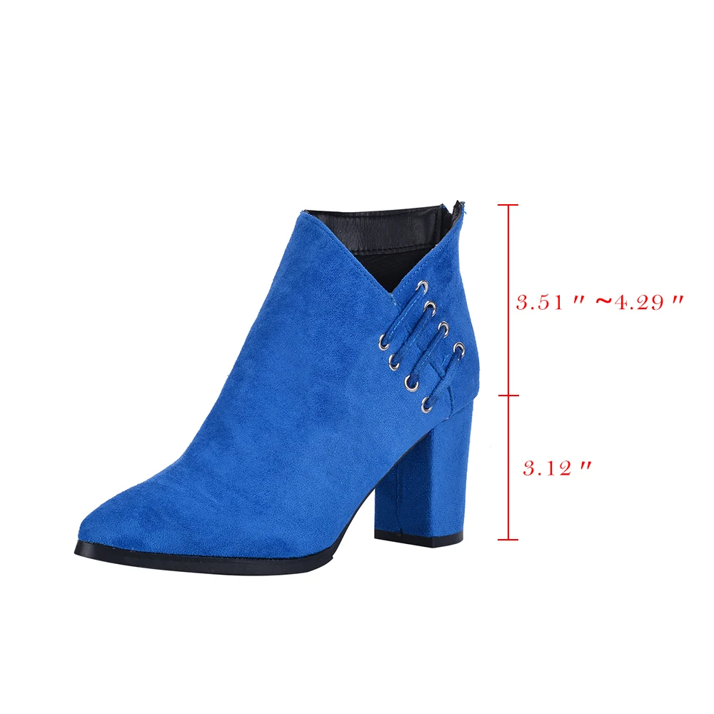 Adisputent, новая женская обувь пикантные женские ботильоны короткие ботинки Модная европейская обувь на высоком каблуке с острым носком женская обувь, большие размеры 35-43