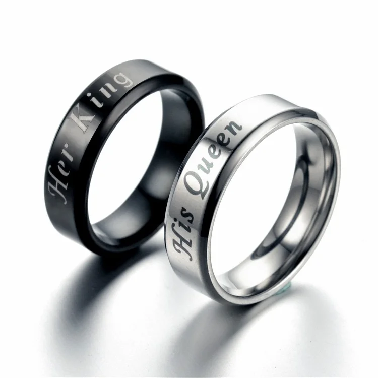 New Fashion Low Price Jewellery Vintage Charm Couple Stainless Steel Girl Ring Wedding Rings for Women | Украшения и аксессуары