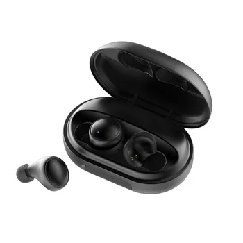 

With Charging Box Touch Control Bluetooth 5.0 Power Bank TWS HIFI Wireless Earbuds IPX8 Fingerprint Stable Signal Stereo Sound