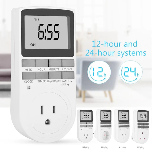 Digital Timer Socket with Scheduling Function