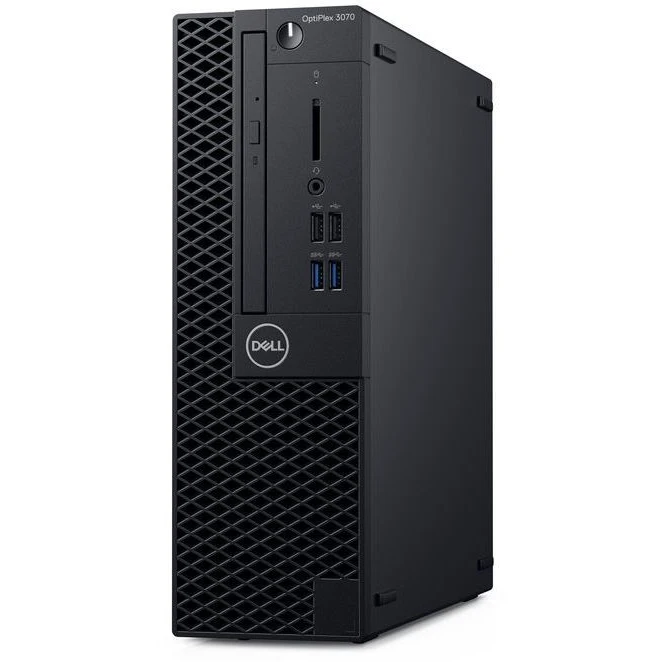 ПК Dell Optiplex 3070 SFF i3 9100/8Gb/SSD256Gb/UHDG 630/DVDRW/W10Pro/kb/m/черный