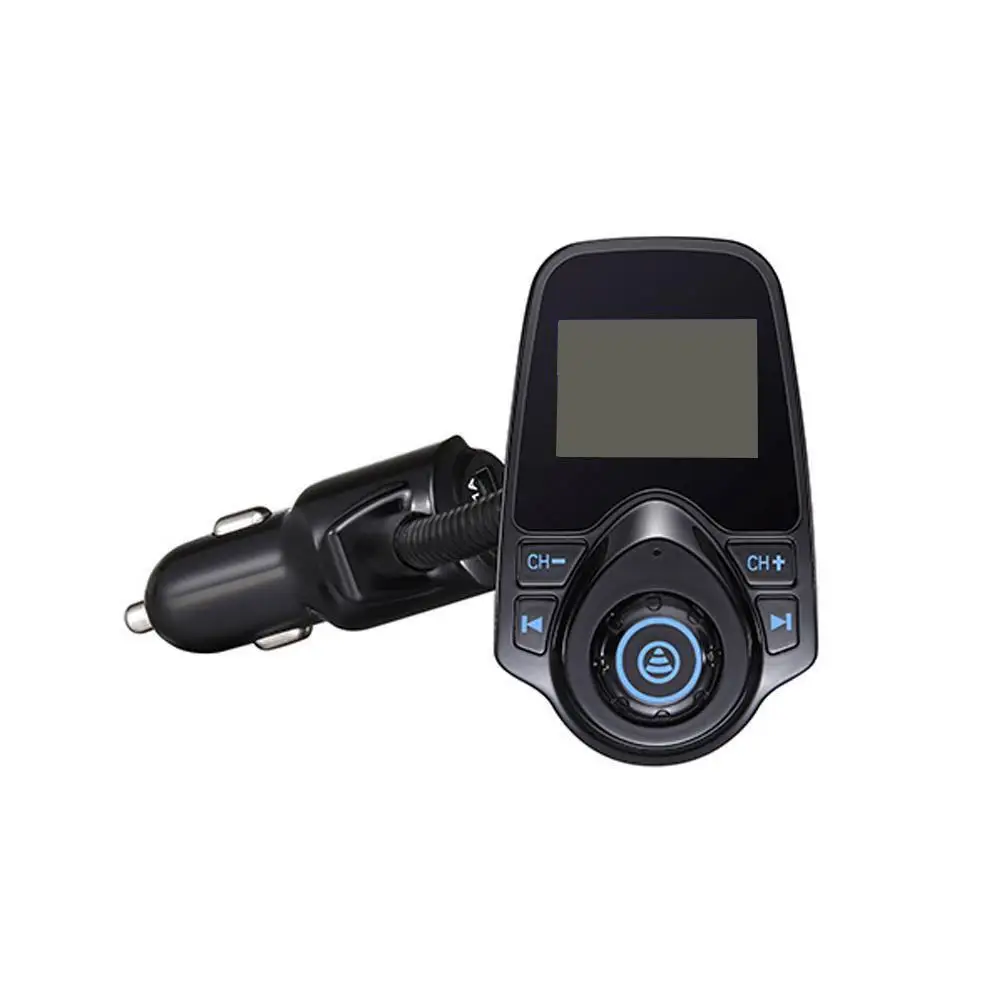 Fm-передатчик, беспроводной Bluetooth, fm-модулятор, громкая связь, автомобильный комплект, Автомобильный MP3 аудио плеер, USB Автомобильное зарядное устройство с ЖК-дисплеем