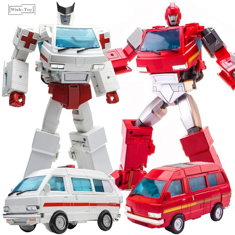 WJ Трансформация Робот Ironhide храповик негабаритный 27 см MPP27 MPP30 G1 сплав фигурку