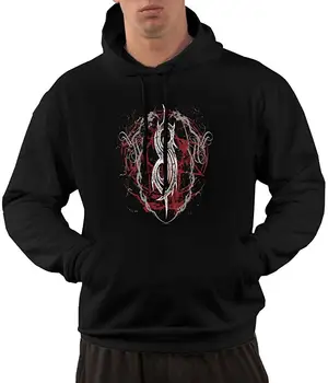 

Smooffly Men Hoodie Slipknot Fleece Pullover Sweatshirt with Pockets winter summer streetwear hoodies Sweatshirts