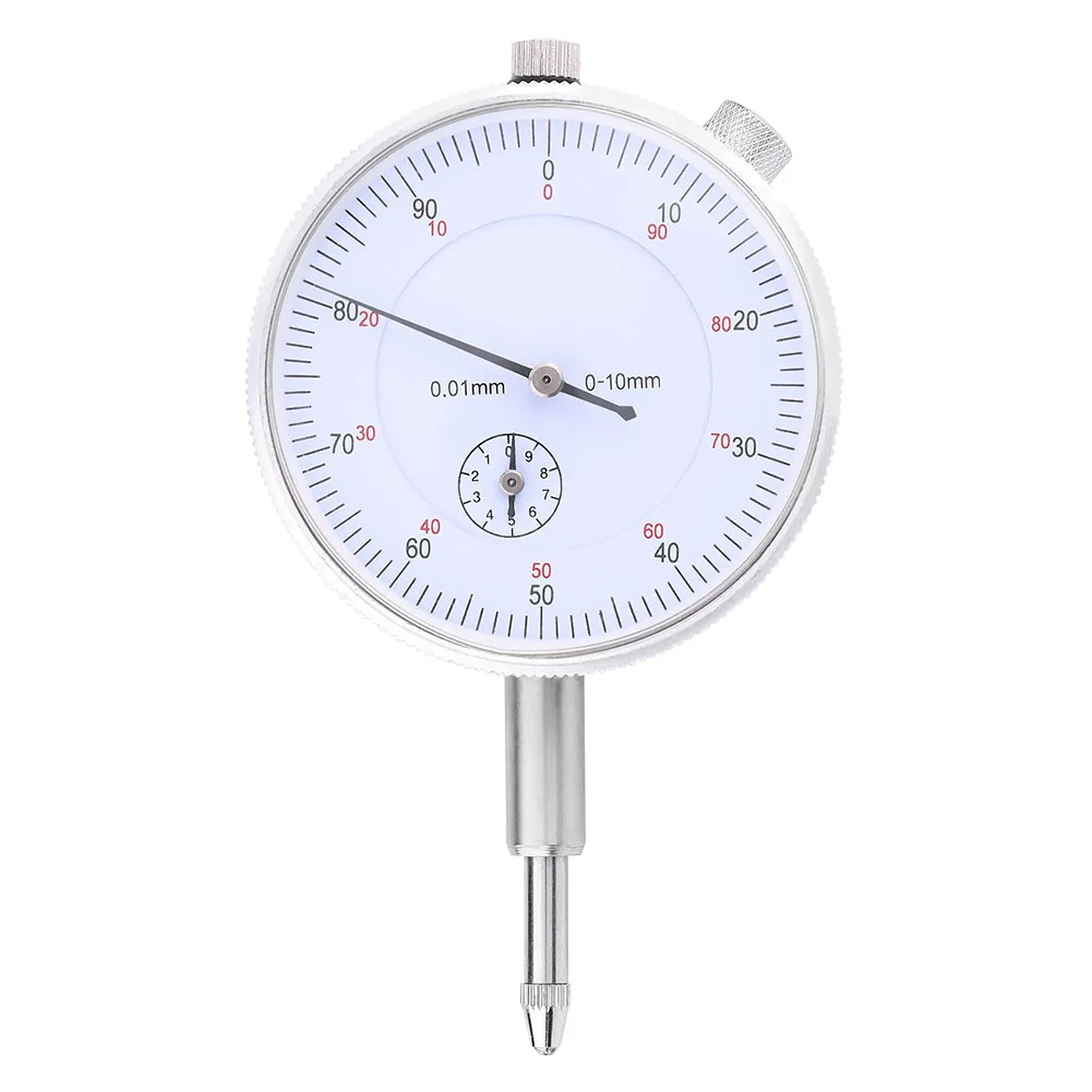 Accuracy 0.01mm High Precision Dial Indicator Measuring Gauge Range 0~10mm