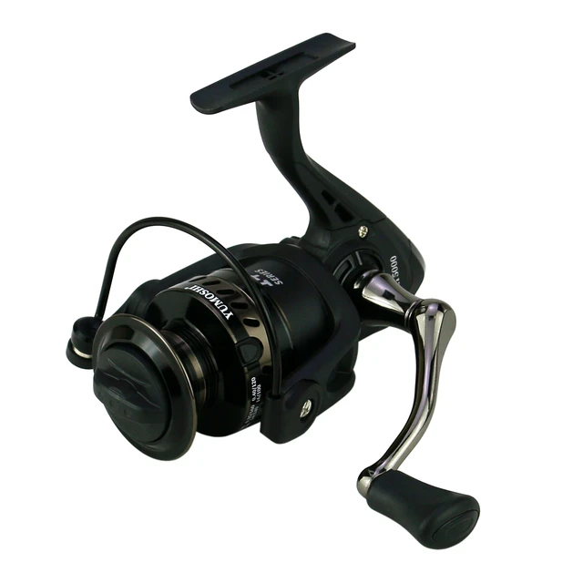 YUMOSHI 2000-7000 Spinning Fishing Reel Hot Sale 12KG Max Drag Power  Fishing Reel Bass Pike Fishing Line Spool