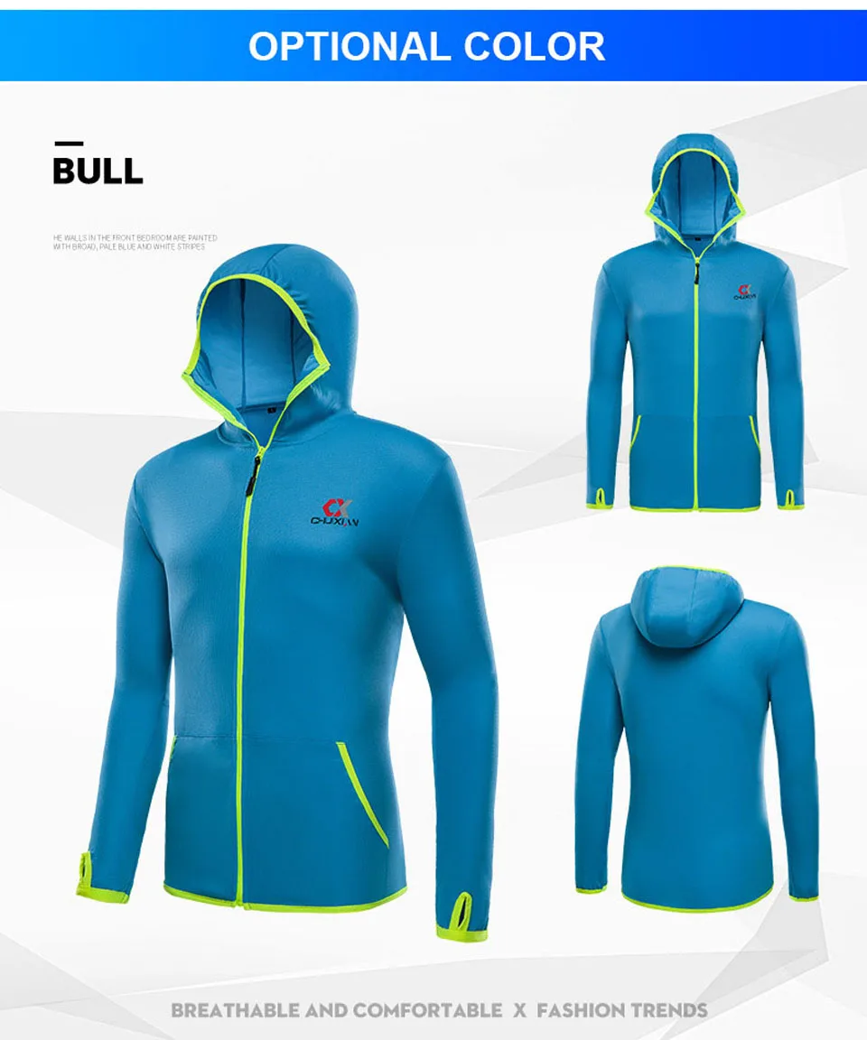 Description Picture 5 of itemWALK FISH Fishing Shirt Breathable Clothing Waterproof Fishing Shirts Long Sleeve Fishing Jacket Quick Drying Fishing Clothes