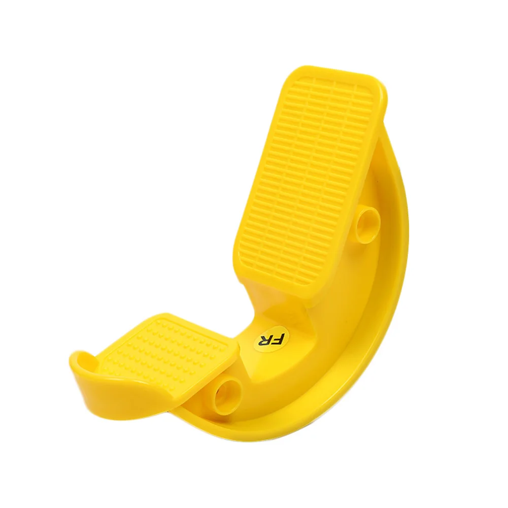 yellow Горячая педаль для фитнеса тонкие ребра икры для связывания йоги растяжения восстановления массаж педаль для фитнеса HV99 - Цвет: yellow