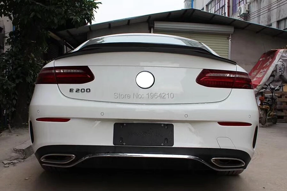 Для Mercedes Benz- W238 C238 E250 E400 E500 E550 E класс PSM стиль задний спойлер багажника из углеродного волокна хвост загрузки губы крыло