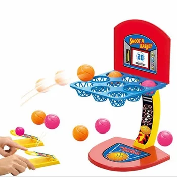 

Cartoon Interest Small-sized Basketball Machine Mini- Desktop Finger Shoot Ejection Game Originality Decompression Toys