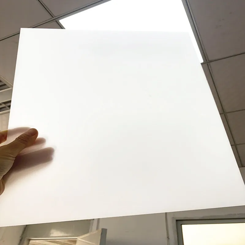 1.4x300x300mm Opal Frosted Cast Milky Double-sizes Acrylic PMMA Diffuser Sheet/Panel/Plate For Led Light Cover