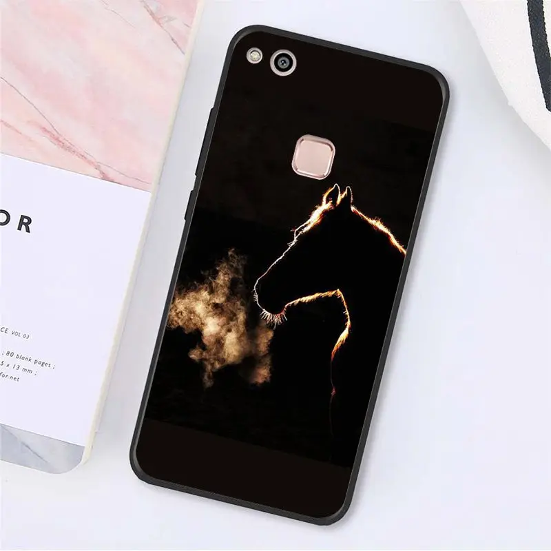 A14 MaiYaCa с аппликацией в виде животного, лошади, чехол для телефона для huawei Y9 Y7 Y6 II Y5 II Y7 Prime - Цвет: A14