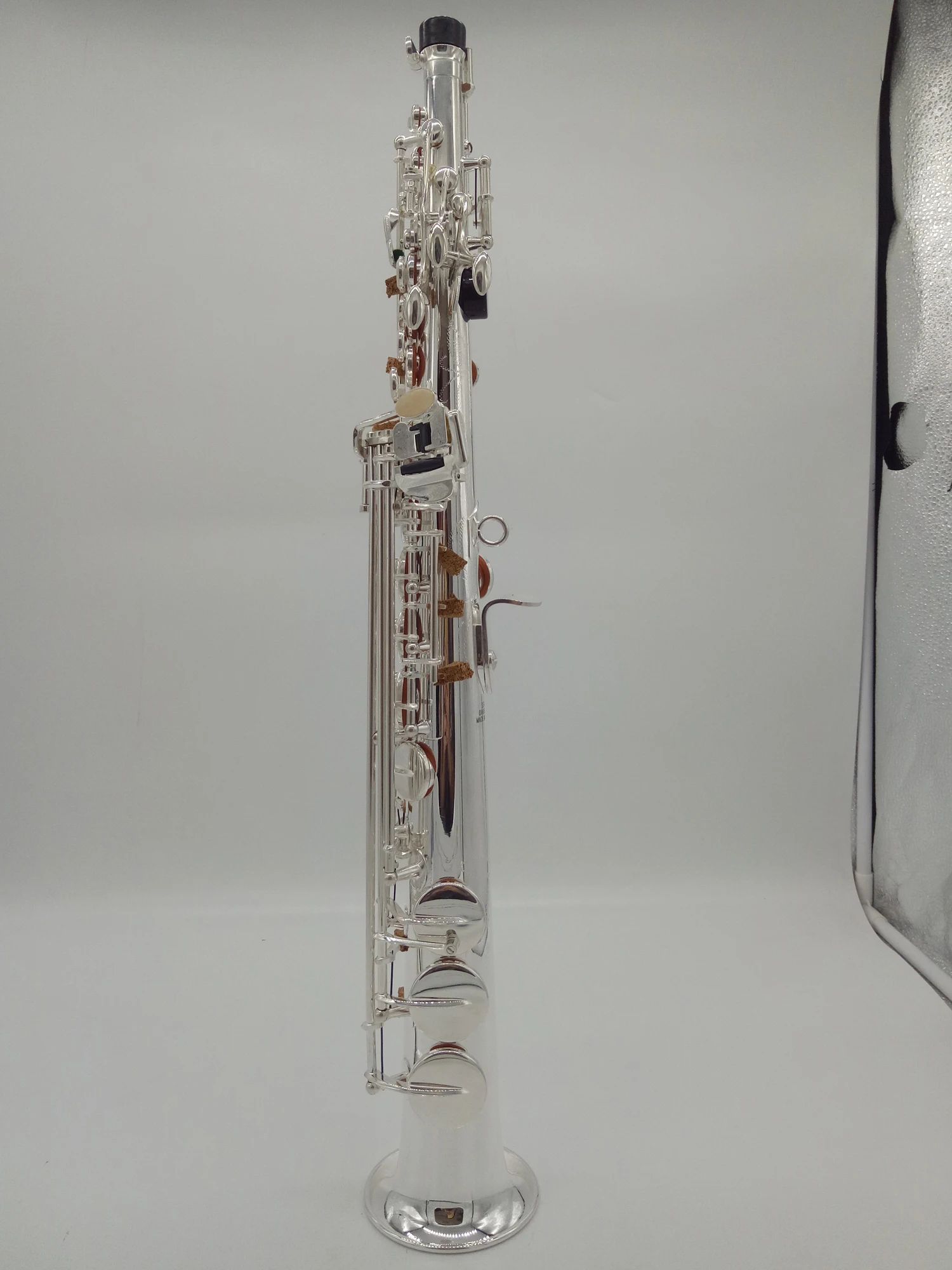 Музыкальный Fancier-клуб сопрано саксофон 803 серебрение b-плоский сопрано Sax 803 Серия III с Чехол мундштук