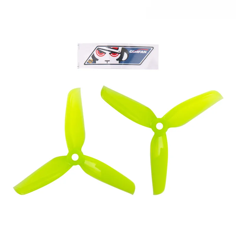 2 пары Gemfan windancer 3028/4032/5042/5043 3-лопастной Пропеллер Совместимость 5 мм/1,5mm монтажное отверстие для Радиоуправляемый Дрон Мультикоптер - Цвет: 4032