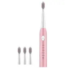 Мягкие электрические зубные щетки очищающий, отбеливающий зубные щетки уход за зубами