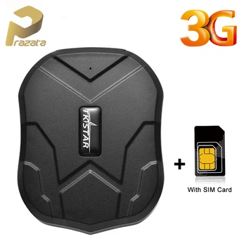 

3G GPS Tracker Car TKSTAR Rastreador with SIM card TK905 Magnet GPS Tracker GPS LBS Positioning Geo-fence Free Tracking Web APP
