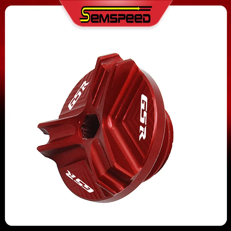 Крышка Масляного наполнителя для SUZUKI GSR 250 250F 250S 400 600 750 SEMSPEED крышка дренажной