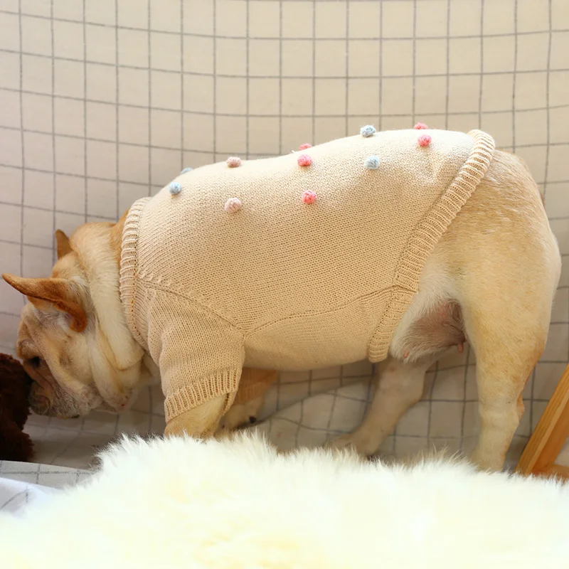 Одежда для собак PETCIRCLE сохраняет тепло осенью и зимой французский Бульдог корги