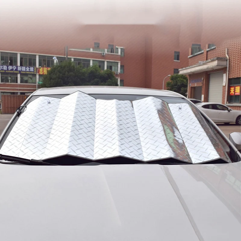 Чехол на лобовое стекло автомобиля для защиты окон от солнца Передняя оконная пленка козырек на лобовое стекло складной козырек УФ Блок
