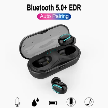 

Mini Wireless Bluetooth 5.0 Earphone IPX5 Waterproof in-Ear True TWS Bluetooth Earbuds 3D Stereo Sport Wireless Headset with Mic
