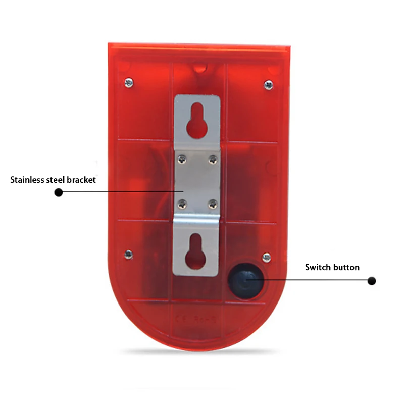 Стробоскопическая система оповещения водонепроницаемый наружный детектор