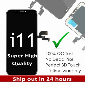 

AAA+++ For iPhone 11 LCD With 3D Touch Screen Replacement For iPhone 11 Pro Max OLED Display Assembly No Dead Pixel Brand New