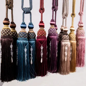 

Exquisite Curtain Decoration Straps Hanging Ball Tassel Strap Textile Accessories