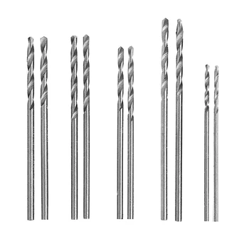 

10Pcs HSS White Steel Twist Drill Bit Set 1-1.5mm For Electric Grinding Drilling