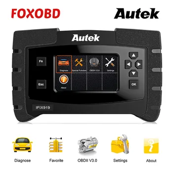 

ODB Scanner Autek IFIX919 OBD2 Scanner Automotive Full System Car Diagnostic Tool Engine ABS Airbag SAS Gearbox