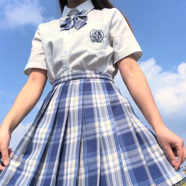 Women Pleated Skirt Bow Knot Summer High Waist Preppy Girls Dance Mini Skirt Cute A Line Harajuku Sexy Japan 6