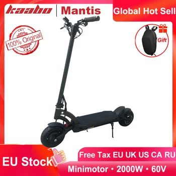 شراءالأصلي كابو Mantis برو المزدوج موتور E-سكوتر 2000 واط بطارية ال جي 60 فولت 24.5Ah 18.2Ah سكوتر كهربائي طوي كامل الهيدروليكية الفرامل