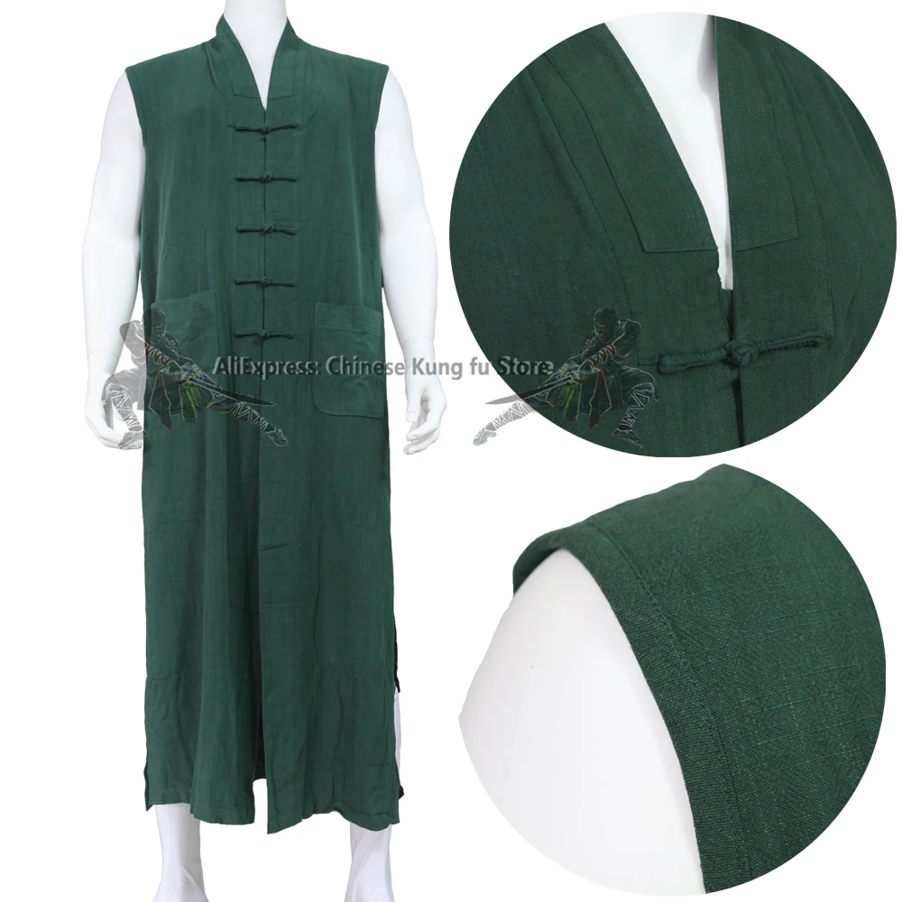 墨绿压花棉马甲1 副本