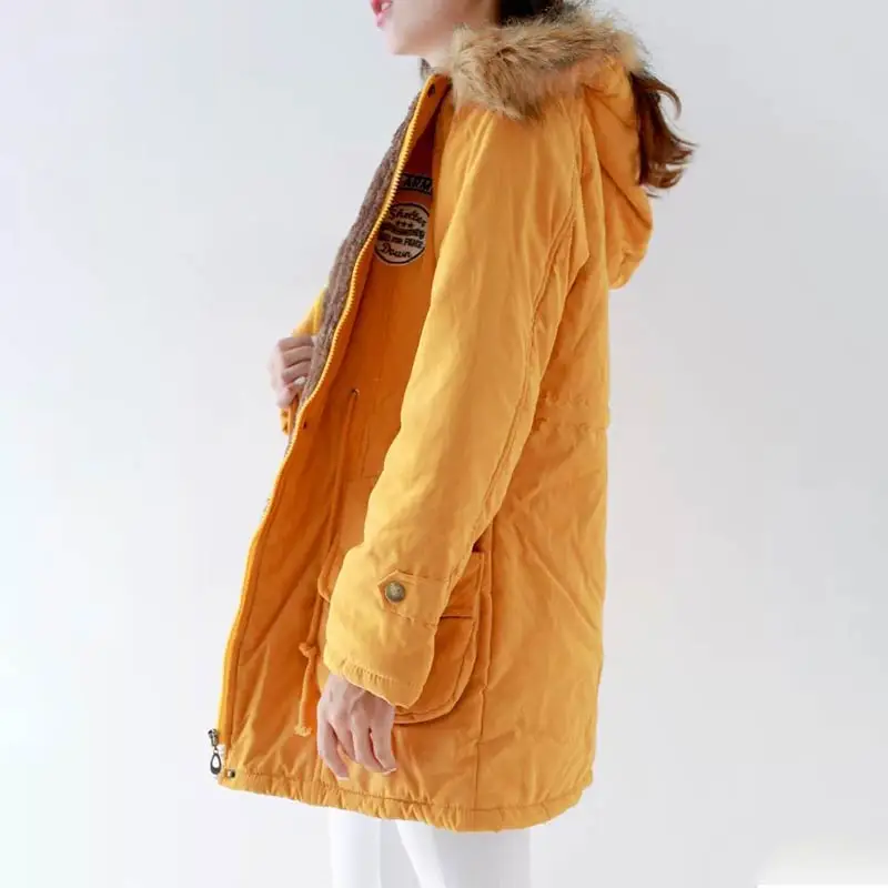Kopen Nieuwe Slanke Vrouwen Winterjas Jas 2019 Dikke Warme Hooded Down Jas Katoen Parka Vrouwen Jas Plus Size Vrouwelijke Gewatteerd jas