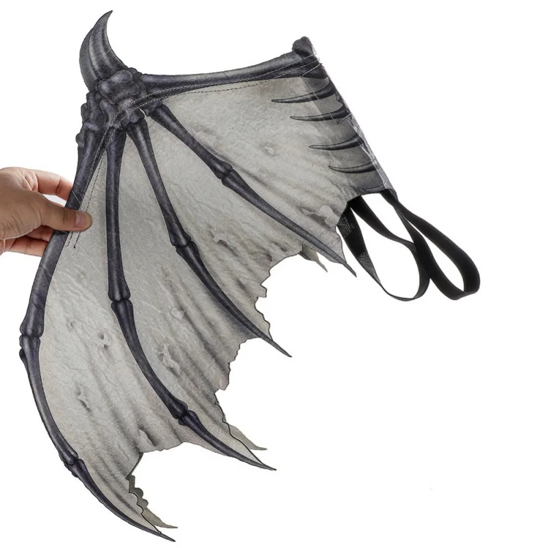 Halloween Demon Bone Wings Cosplay Costumes Props Men Women Adult Child Halloween Terror Limb Dress Up Costume Accessory