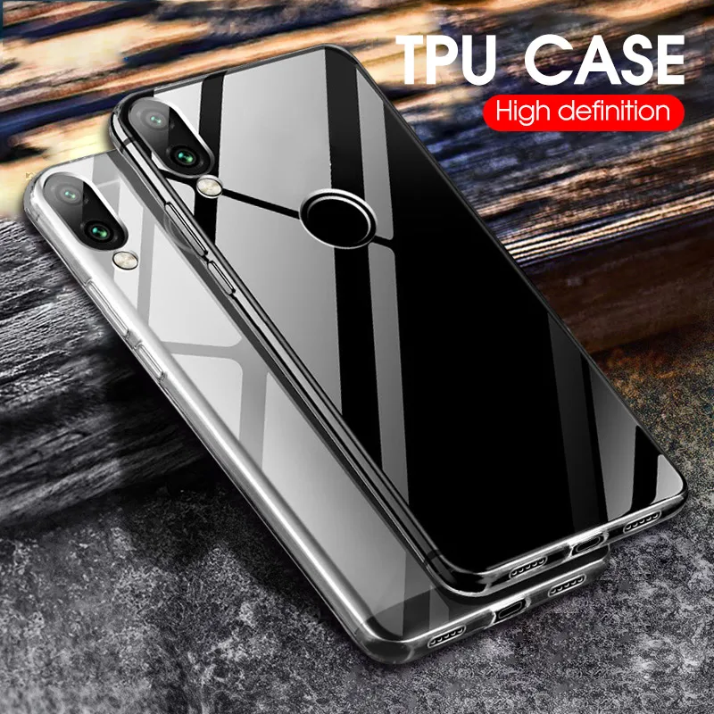 Clear Soft TPU Case For xiaomi Redmi Note 8T 8 8A 7A 7 6A ShockProof Cover Note7 Pro K20 |