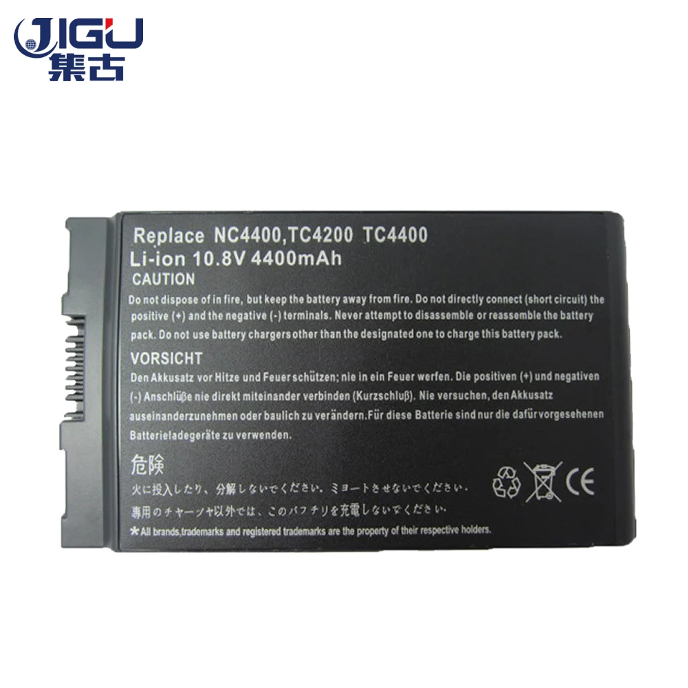 JIGU 4400mAh 6 ячеек батареи ноутбука для HP NC4200 NC4400 TC4200 TC4400 | Компьютеры и офис