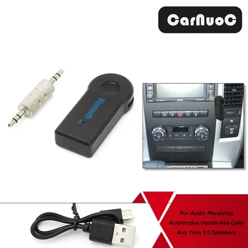 

For Volkswagen Golf 4 5 6 7 Passat B6 B5 B7 MK6 2 in 1 Wireless jack 3.5mm Bluetooth Speaker Headphone Bluetooth Aux Car Kit