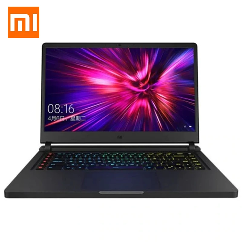 Ноутбук Xiaomi Mi Gaming 15 6 дюймовый ноутбук с процессором Intel Core ОЗУ 8 ГБ ПЗУ 16 Гб 512 SSD