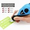 TASP 220V Electric Engraving Pen Variable Speed Engraver for Steel Metal Glass Wood Plastic Power Tool & Tungsten Carbide Tips 2