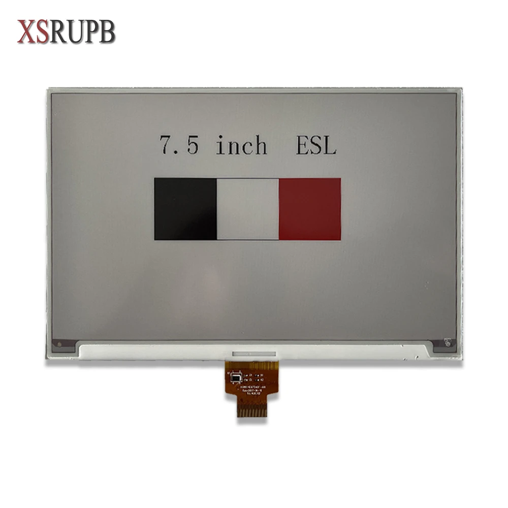 7.5 polegadas e-ink display hat 640x384 resolução