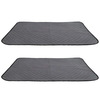 

Washable Dog Pee Pad, Reusable Waterproof Doggy Cats Potty Mat Super Fast Absorbent Comfortable Unscented No Leak