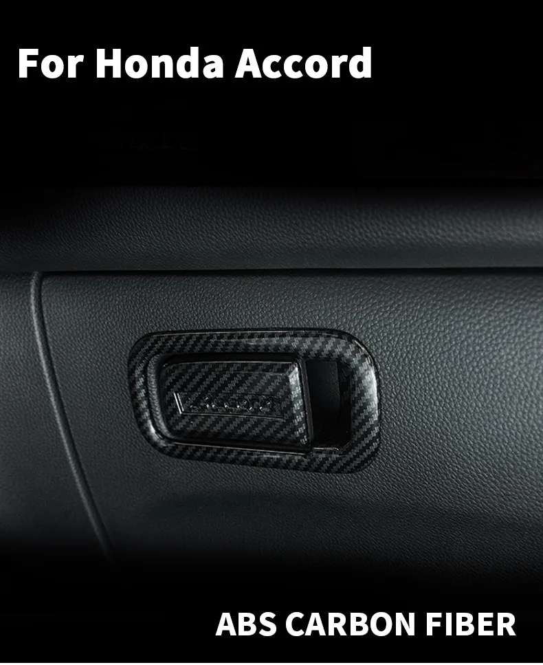 Для 10th Honda Accord ручка ящика для хранения патч-перчатка коробка ручка украшение защитный патч блестки Accord интерьер de