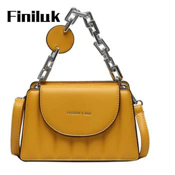 

Finiluk Women Shoulder Bag Fashion Female Crossbody Bag Portable Fold Flap Bag Ladies Handbag Casual Tote Bag BIZ234 PM49