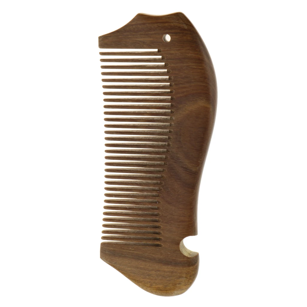 Anti-static Sandalwood Hair Comb Pocket Handmade Head Massage Wood Hairbrush