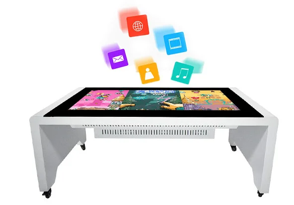 All in one desktop PC computer with touch screen size of 43'' or 55 inch