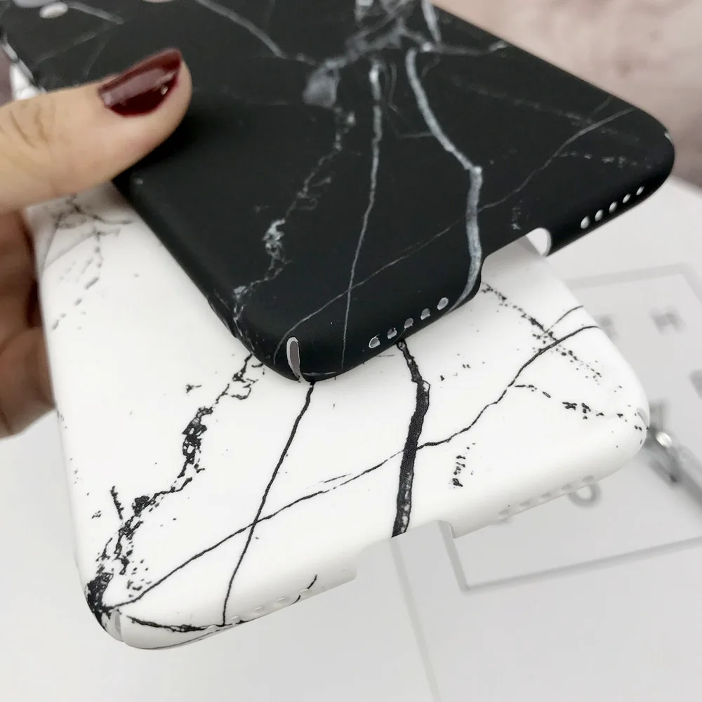 Чехлы для телефонов Xiaomi Redmi Note 7 8 Pro Жесткий Чехол из поликарбоната матовая задняя