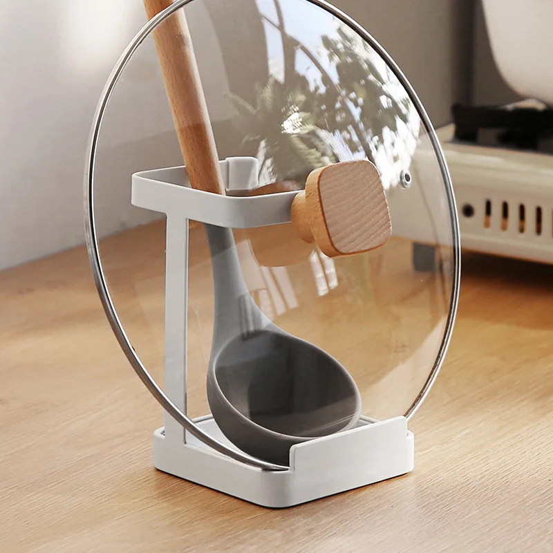 Kitchen Shelf Cutting Board Holder Storage Pot Lid Organizer Holder Storage Pot Lid Organizer