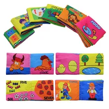 Cognize книга ткань раннее образование интеллект ребенка мягкая ткань моющиеся